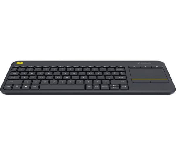 LOGITECH K400 Plus Wireless Keyboard - Dark Grey