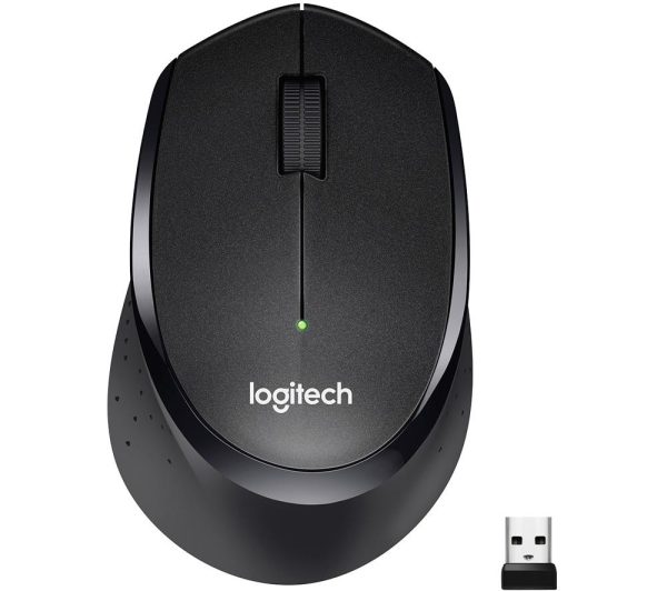 LOGITECH M330 Silent Plus Wireless Optical Mouse - Black