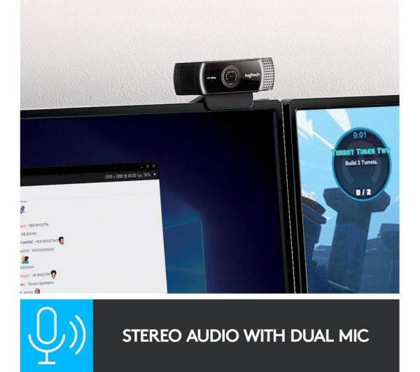 LOGITECH C922 Pro Stream Full HD Webcam
