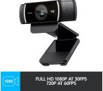 LOGITECH C922 Pro Stream Full HD Webcam