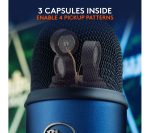BLUE Yeti USB Streaming Microphone - Midnight Blue