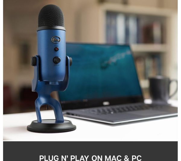 BLUE Yeti USB Streaming Microphone - Midnight Blue