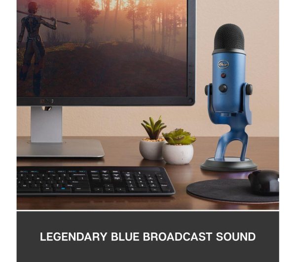BLUE Yeti USB Streaming Microphone - Midnight Blue