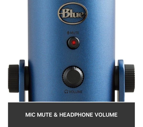 BLUE Yeti USB Streaming Microphone - Midnight Blue