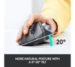 LOGITECH MX ERGO Wireless Darkfield Trackball Mouse