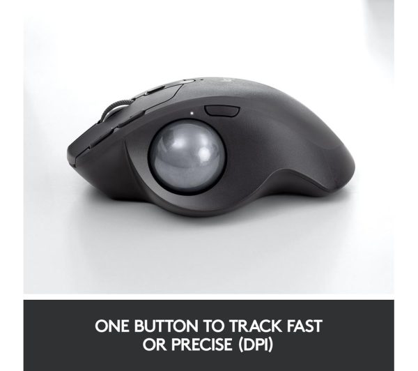LOGITECH MX ERGO Wireless Darkfield Trackball Mouse