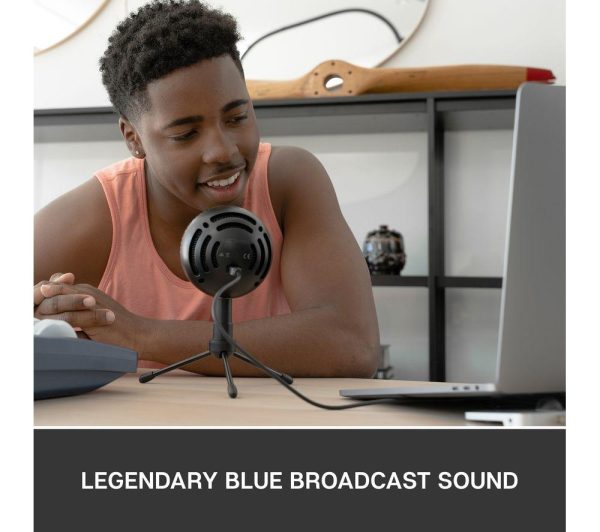 BLUE Snowball iCE USB Streaming Microphone - Black