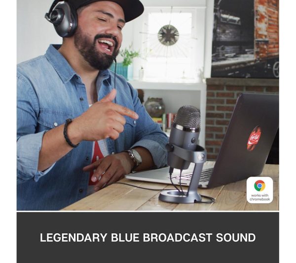 BLUE Yeti Nano USB Streaming Microphone - Grey