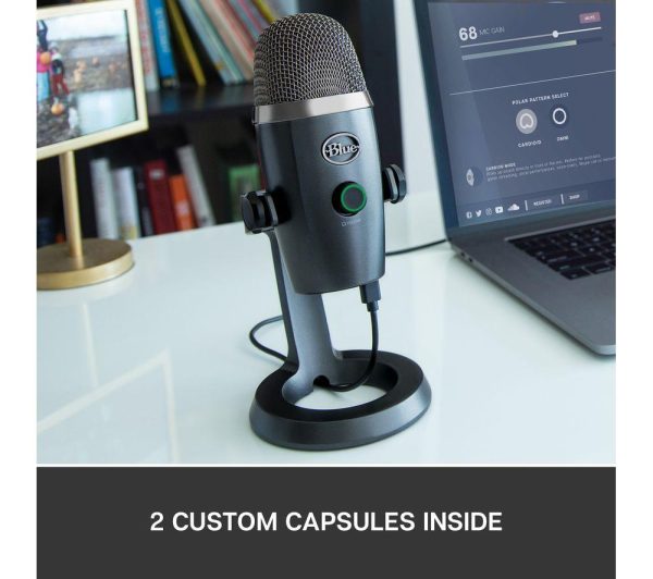 BLUE Yeti Nano USB Streaming Microphone - Grey