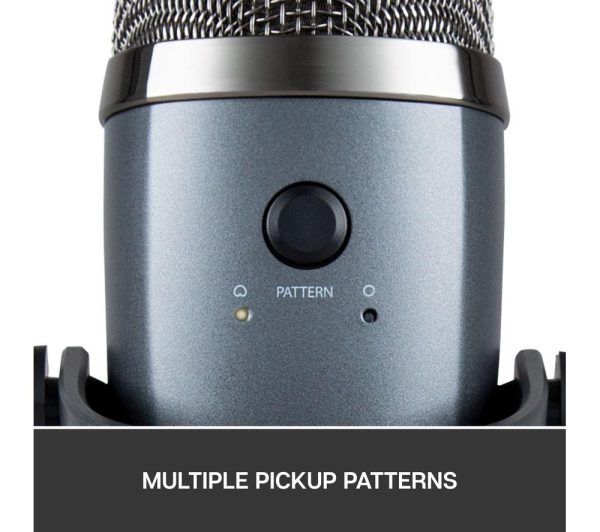 BLUE Yeti Nano USB Streaming Microphone - Grey