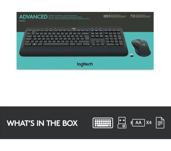 LOGITECH MK545 Wireless Keyboard & Mouse Set