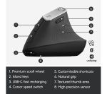LOGITECH MX Vertical Ergonomic Optical Mouse