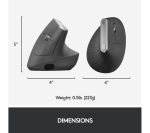LOGITECH MX Vertical Ergonomic Optical Mouse