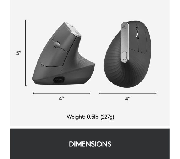 LOGITECH MX Vertical Ergonomic Optical Mouse