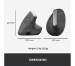 LOGITECH MX Vertical Ergonomic Optical Mouse