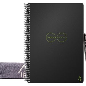 ROCKETBOOK Everlast Letters Digital Notebook - Executive Size