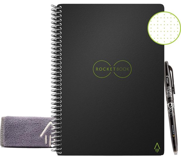ROCKETBOOK Everlast Letters Digital Notebook - Executive Size