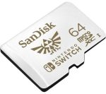 SANDISK High Performance Class 10 microSD Memory Card for Nintendo Switch - 64 GB