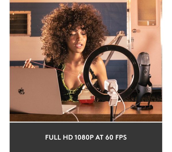 LOGITECH StreamCam Full HD USB-C Webcam - White