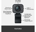 LOGITECH StreamCam Full HD USB-C Webcam - Graphite
