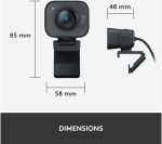 LOGITECH StreamCam Full HD USB-C Webcam - Graphite