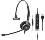 SENNHEISER Century SC 635 USB Headset - Black & Silver