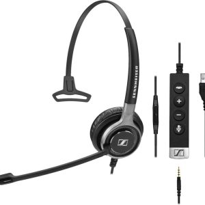 SENNHEISER Century SC 635 USB Headset - Black & Silver