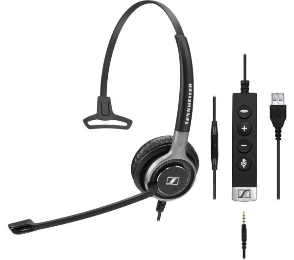 SENNHEISER Century SC 635 USB Headset - Black & Silver