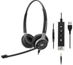 SENNHEISER Century SC 665 USB Headset - Black & Silver