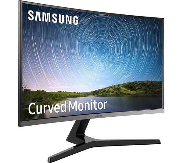 SAMSUNG LC27R500FHPXXU Full HD 27" Curved LED Monitor - Blue Grey