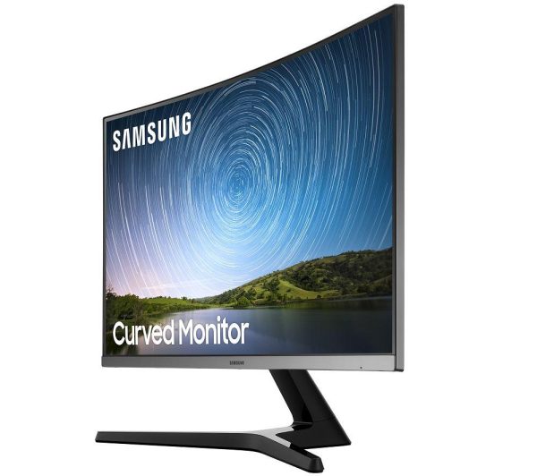 SAMSUNG LC32R500FHPXXU Full HD 32" Curved LED Monitor - Blue Grey