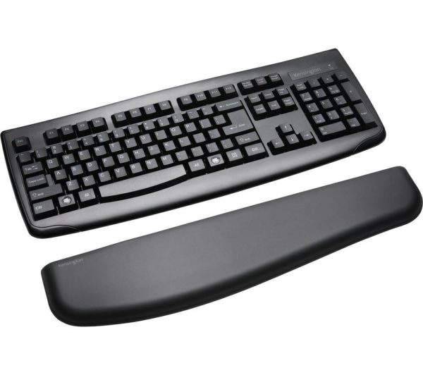 KENSINGTON ErgoSoft Standard Keyboard Wrist Rest - Black