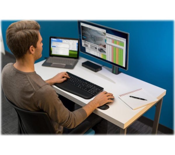 KENSINGTON ErgoSoft Standard Keyboard Wrist Rest - Black