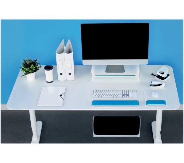 LEITZ Ergo WOW Mouse Mat - Blue