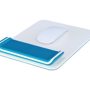 LEITZ Ergo WOW Mouse Mat - Blue
