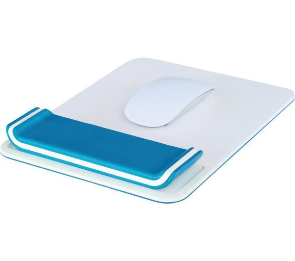 LEITZ Ergo WOW Mouse Mat - Blue