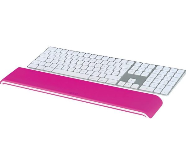LEITZ Ergo WOW Keyboard Wrist Rest - Pink