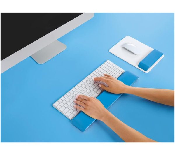 LEITZ Ergo WOW Keyboard Wrist Rest - Blue