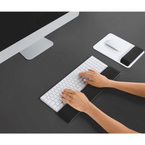 LEITZ Ergo WOW Keyboard Wrist Rest - Black