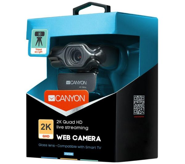 CANYON CNS-CWC6N 2K Quad HD Webcam