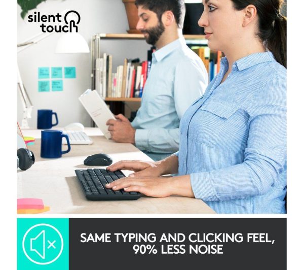 LOGITECH MK295 Silent Combo Wireless Keyboard & Mouse Set