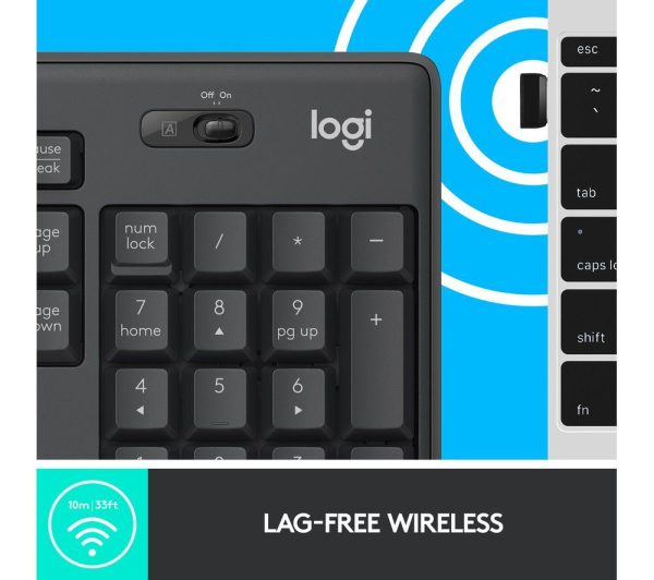 LOGITECH MK295 Silent Combo Wireless Keyboard & Mouse Set