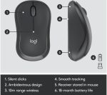 LOGITECH MK295 Silent Combo Wireless Keyboard & Mouse Set