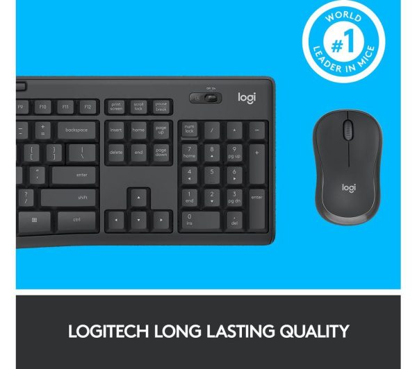 LOGITECH MK295 Silent Combo Wireless Keyboard & Mouse Set