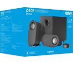 LOGITECH Z407 2.1 Wireless PC Speakers - Black