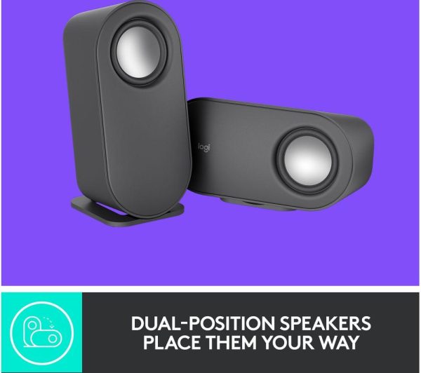 LOGITECH Z407 2.1 Wireless PC Speakers - Black