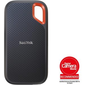 SANDISK Extreme Portable External SSD - 1 TB, Black