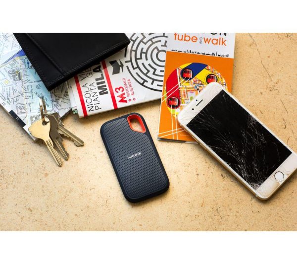 SANDISK Extreme Portable External SSD - 1 TB, Black