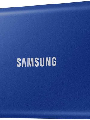SAMSUNG T7 Portable External SSD - 1 TB, Blue
