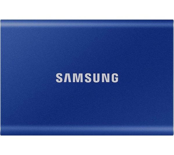 SAMSUNG T7 Portable External SSD - 2 TB, Blue